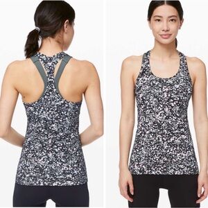 Lululemon Cool Racerback Floral Spritz Multi Size 4
